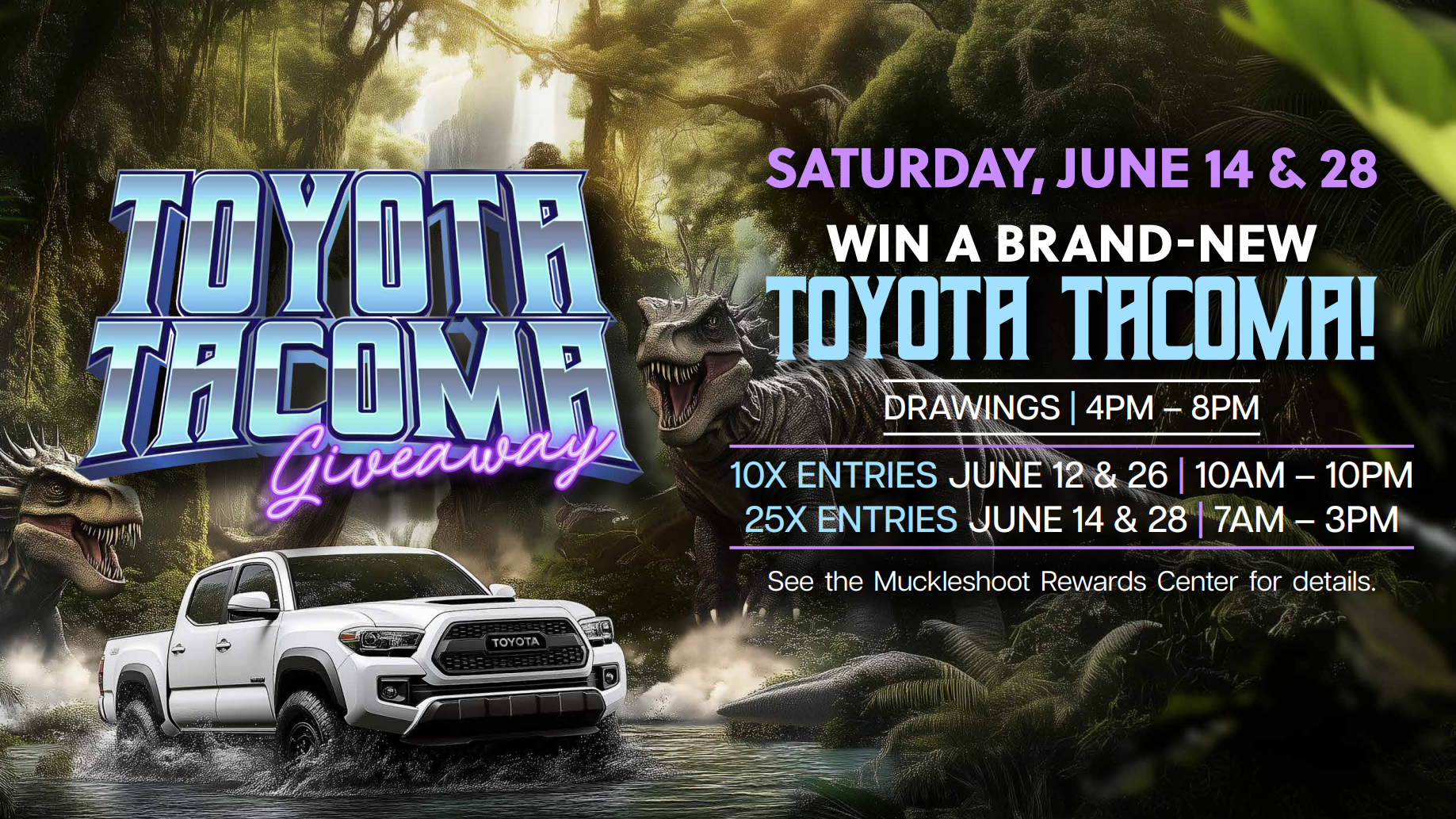Toyota Tacoma Giveaway